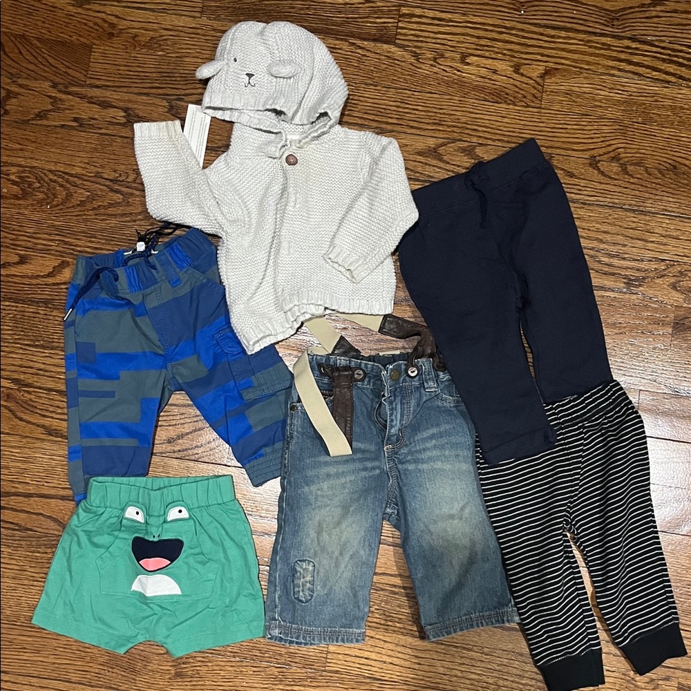 Cute Baby Clothing Set with Animal Hoodie
